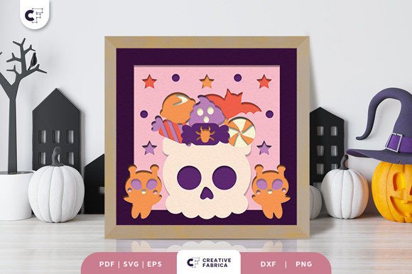 Halloween Candies 3D Shadow Box: A Creative Way to Celebrate the Spooky Season