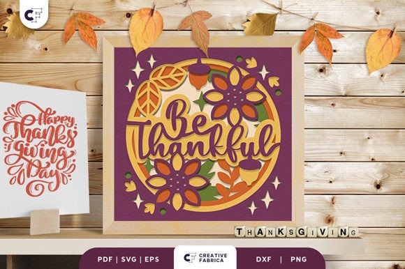 Thanksgiving Leaves 3D Shadow Box SVG: A Creative Way to Celebrate the Season